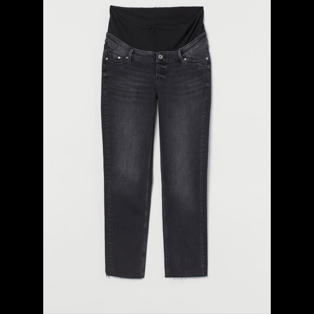 H&M mama straight ankle jeans size small